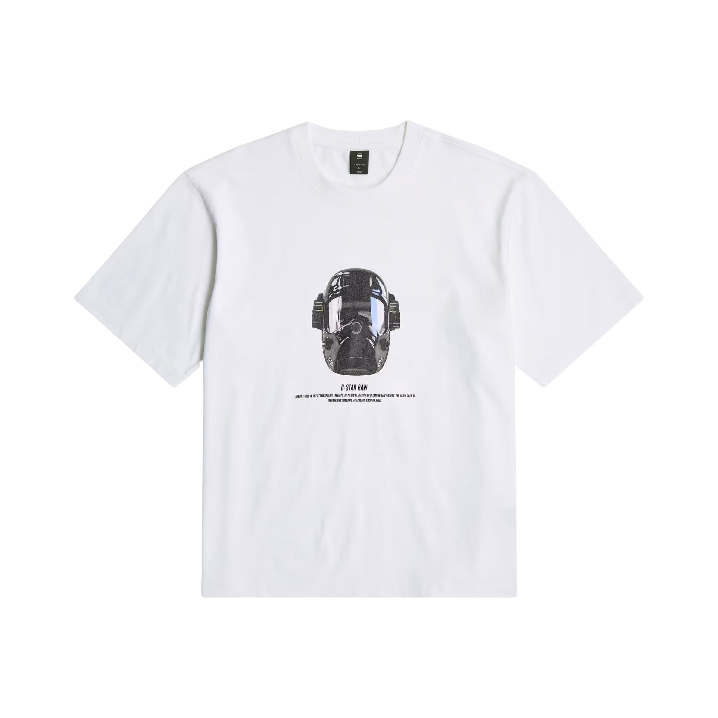 G-Star T-Shirt Mask Boxy White